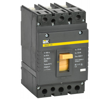 Выключатель автоматический ВА88-35 3Р 160А 35кА IEK