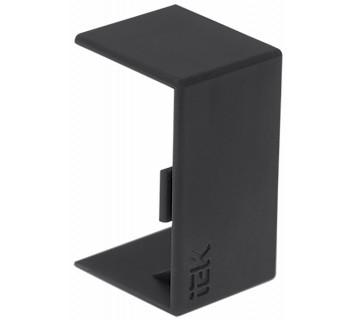 ELECOR Соединитель на стык КМС 16х16 черный (4шт/компл) IEK