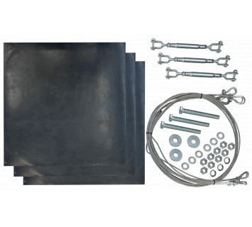 Комплект дополнительный для мачты 5м оцинкованная сталь IEK