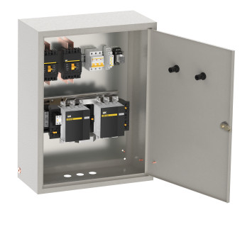 Щит аварийного переключения ЩАП-23 трехфазный номинальный ток 25А IEK
