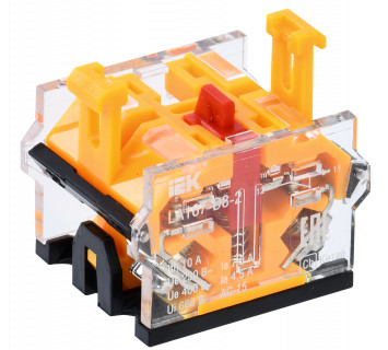 Дополнительный контакт для светосигнальной арматуры 1р для серии D8 IEK