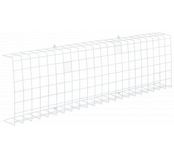 LIGHTING Решетка защитная для светильника LED ДВО 1280х370х95мм белая IEK