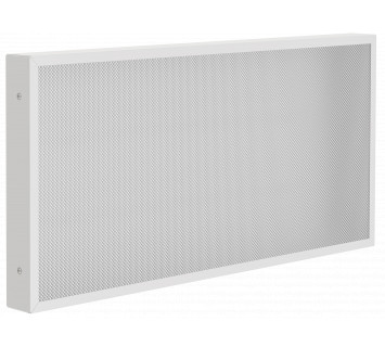 LIGHTING PRO Светильник светодиодный ДВО 1071 27Вт 4000К IP40 595х295мм призма IEK