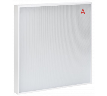 LIGHTING PRO Светильник светодиодный ДВО 1001A 40Вт 3000К IP40 595х595мм микропризма БАП 3ч IEK