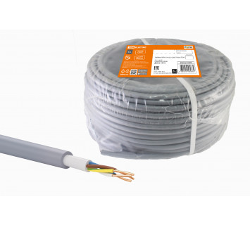 Кабель NYM-J 4х2,5-0,66 (100м) TDM