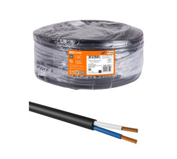 Кабель КГТП-ХЛ 2х1(N)-0,66 ГОСТ (100м) TDM