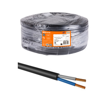 Кабель КГТП-ХЛ 2х1,5(N)-0,66 ГОСТ (100м) TDM