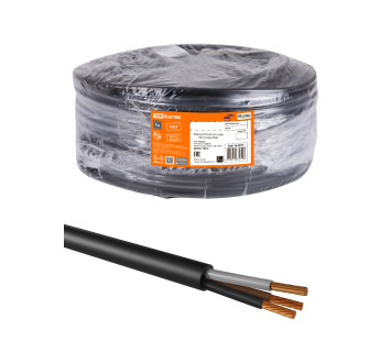 Кабель КГТП-ХЛ 3х1,5-0,66 ГОСТ (100м) TDM