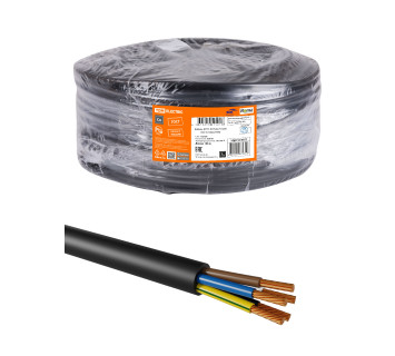 Кабель КГТП-ХЛ 5х0,75(N,PE)-0,66 ГОСТ (100м) TDM