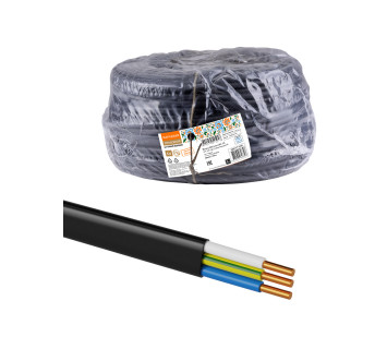 Провод ВВГмбнг(А)-LS 3х4 220/380 (100м) Народный