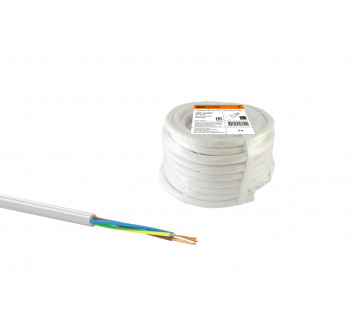 Провод ПВС 4х4 ГОСТ (5м), белый TDM