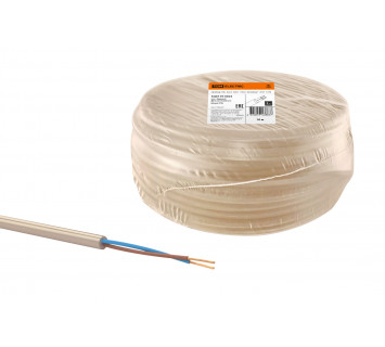 Провод ПВС 2х2,5 ГОСТ (10м), бежевый 