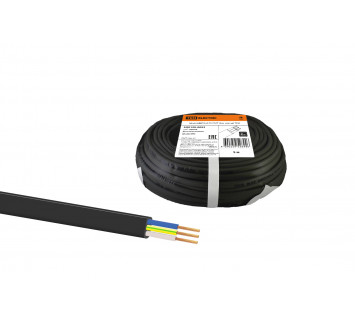 Шнур ШВВП 3х0,75 ГОСТ (5м), черный TDM