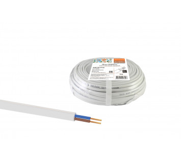 Шнур ШВВПмб 2х0,75 (5м), белый Народный