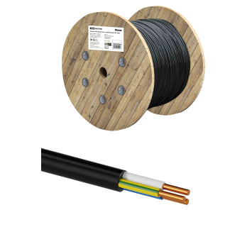 Кабель ППГнг(А)-HF 3х1,5 ок(N,PE)-0,66 ГОСТ TDM