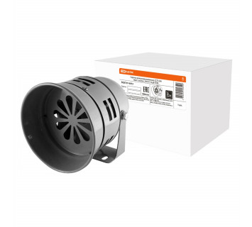 Сирена электромеханическая ССП-290 пласт. корпус 220В 116 дБ TDM