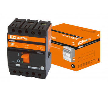 ВА88-33 3Р  40А 35кА TDM