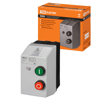 КМН11260 12А в оболочке с индикатором Ue=220В/АС3 IP54 TDM