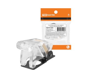 Защитная крышка SAC-01 для тумблеров типа KN и ASW прозрачная TDM