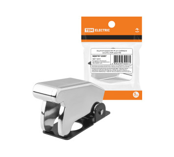 Защитная крышка SAC-01 для тумблеров типа KN и ASW хром TDM