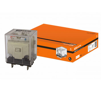 Реле РЭК77/4 с инд. 10А  12В AC TDM