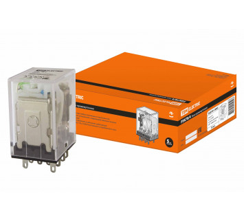 Реле РЭК78/4 с инд. 3А  12В AC TDM