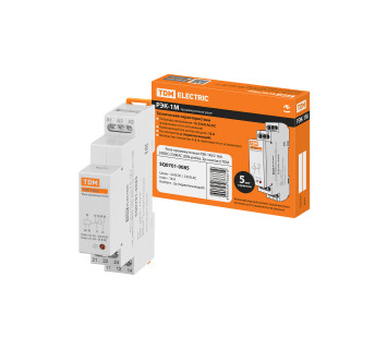 Реле промежуточное РЭК-1М/2 16А 24ВDС/230ВАС (DIN-рейка, 2р-контакт) TDM