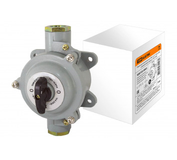 Пакетный выключатель ПВ2-16 2П 16А 220В, силуминовый корпус, IP56 TDM