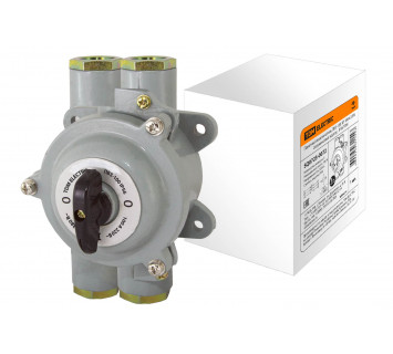 Пакетный выключатель ПВ3-100 3П 100А 220В, силуминовый корпус,  IP56 TDM