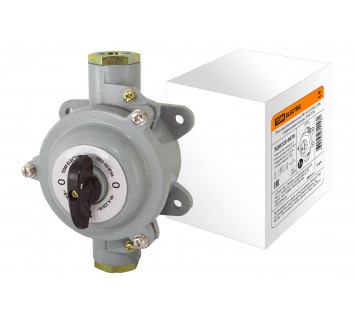 Пакетный выключатель ПВ3-40 3П 40А 220В, силуминовый корпус, IP56 TDM