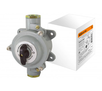 Пакетный переключатель ПП 3-40/Н2 3П 40А 220В, силуминовый корпус, IP56 TDM