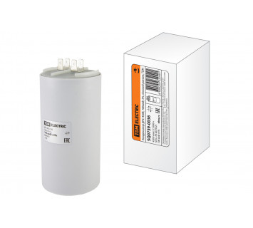 Конденсатор ДПС 450В, 100мкФ, 5%, плоский разъем, TDM