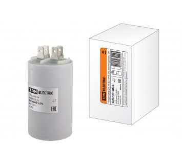 Конденсатор ДПС 450В, 14мкФ, 5%, плоский разъем, TDM