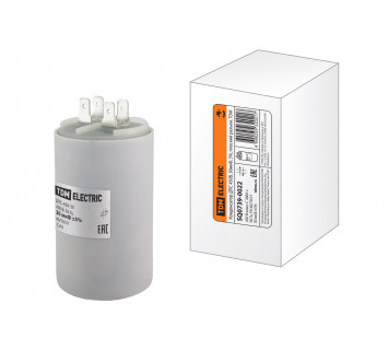 Конденсатор ДПС 450В, 30мкФ, 5%, плоский разъем, TDM