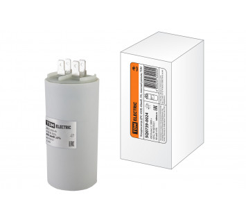 Конденсатор ДПС 450В, 40мкФ, 5%, плоский разъем, TDM