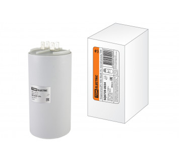 Конденсатор ДПС 450В, 90мкФ, 5%, плоский разъем, TDM