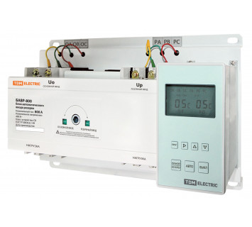 Блок автоматического ввода резерва БАВР 3П 800/800А TDM