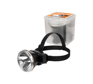 Фонарь «Налобный 14» аккум., 10 Вт LED, Li-Ion 3,7 В  4,8  А*ч, 550 лм, 230 В, TDM