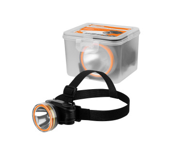 Фонарь «Налобный 16» аккум., 3 Вт LED, Li-Ion 3,7 В  1,2  А*ч, 200 лм, 230 В, TDM