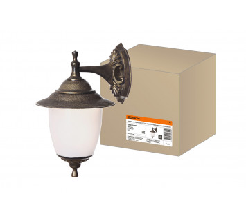 Светильник Прага Эл-11-71-1Б 60 Вт Е27 настенный вниз бронза TDM