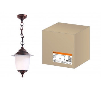 Светильник Прага Эл-11-70М 60 Вт Е27 подвесной медь TDM