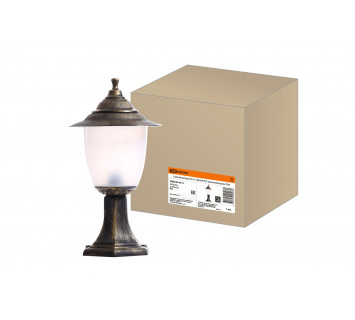 Светильник Прага Эл-11-72Б 60 Вт Е27 напольный бронза TDM