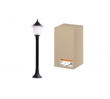 Светильник Прага Эл-11-73-100 60 Вт Е27 напольный на стойке h-1.0 м черный TDM