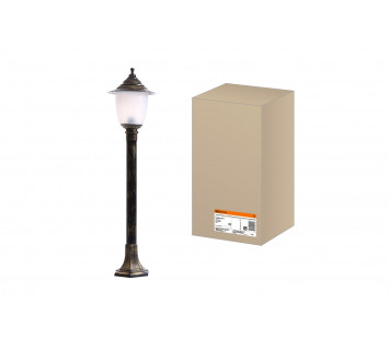 Светильник Прага Эл-11-73-100Б 60 Вт Е27 напольный на стойке h-1.0 м бронза TDM