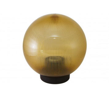 Светильник НТУ 02- 60-204 шар золотой с огранкой d=200 мм TDM