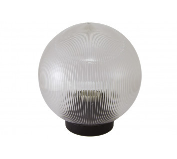 Светильник НТУ 02-100-303 шар прозрачный с огранкой d=300 мм TDM