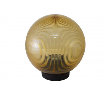 Светильник НТУ 02-100-354 шар золотой с огранкой d=350 мм TDM