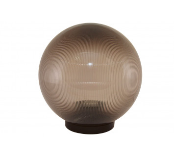 Светильник НТУ 02-100-355 шар дымчатый с огранкой d=350 мм TDM