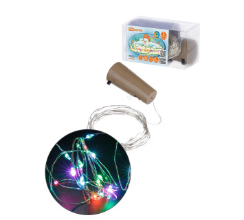 Гирлянда-пробка для бутылки 