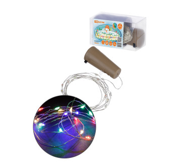 Гирлянда-пробка для бутылки 